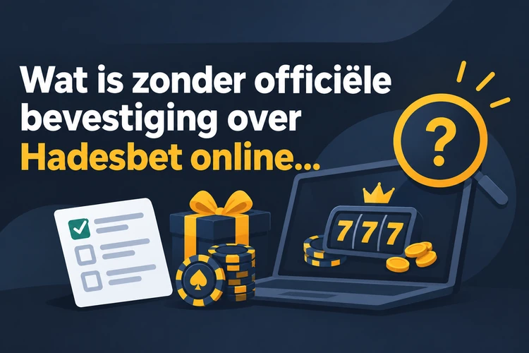 Wat is zonder officiële bevestiging over Hadesbet online te zeggen?