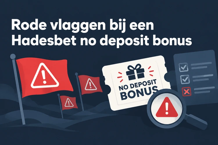 Rode vlaggen bij een Hadesbet no deposit bonus