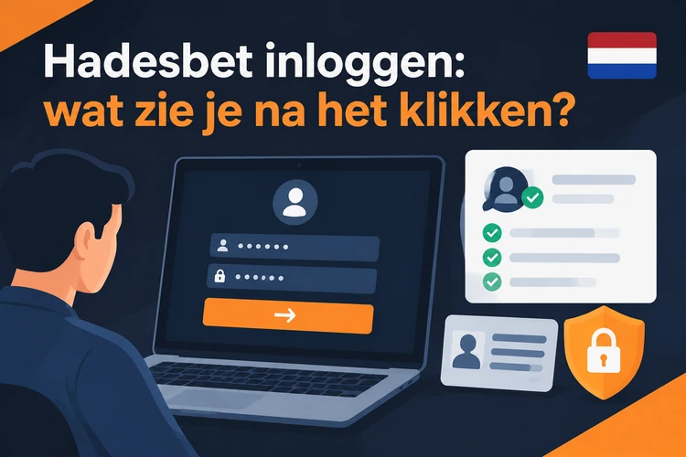 Hadesbet inloggen: wat zie je na het klikken?
