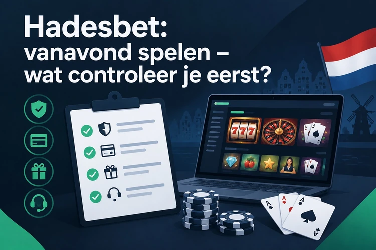 Hadesbet: vanavond spelen – wat controleer je eerst?