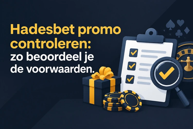 Hadesbet promo controleren: zo beoordeel je de voorwaarden