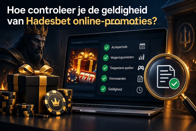 Hoe controleer je de geldigheid van Hadesbet online-promoties?